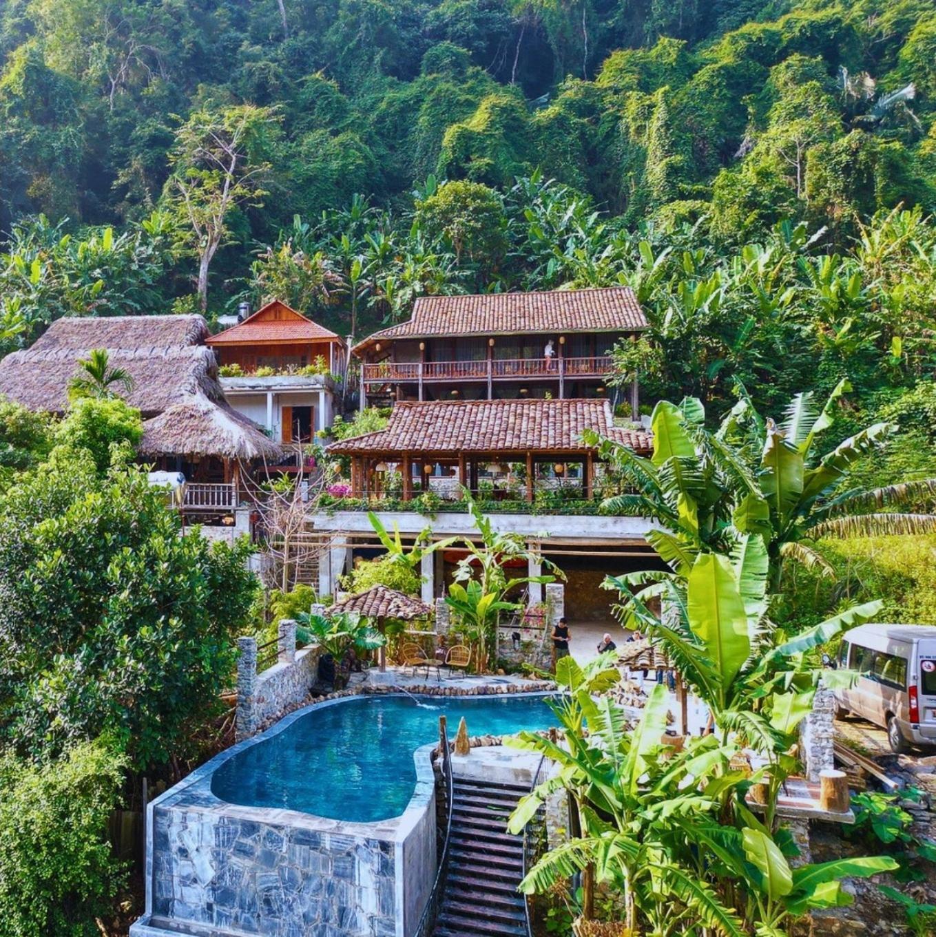 Ba Be Jungle Houses Екстер'єр фото
